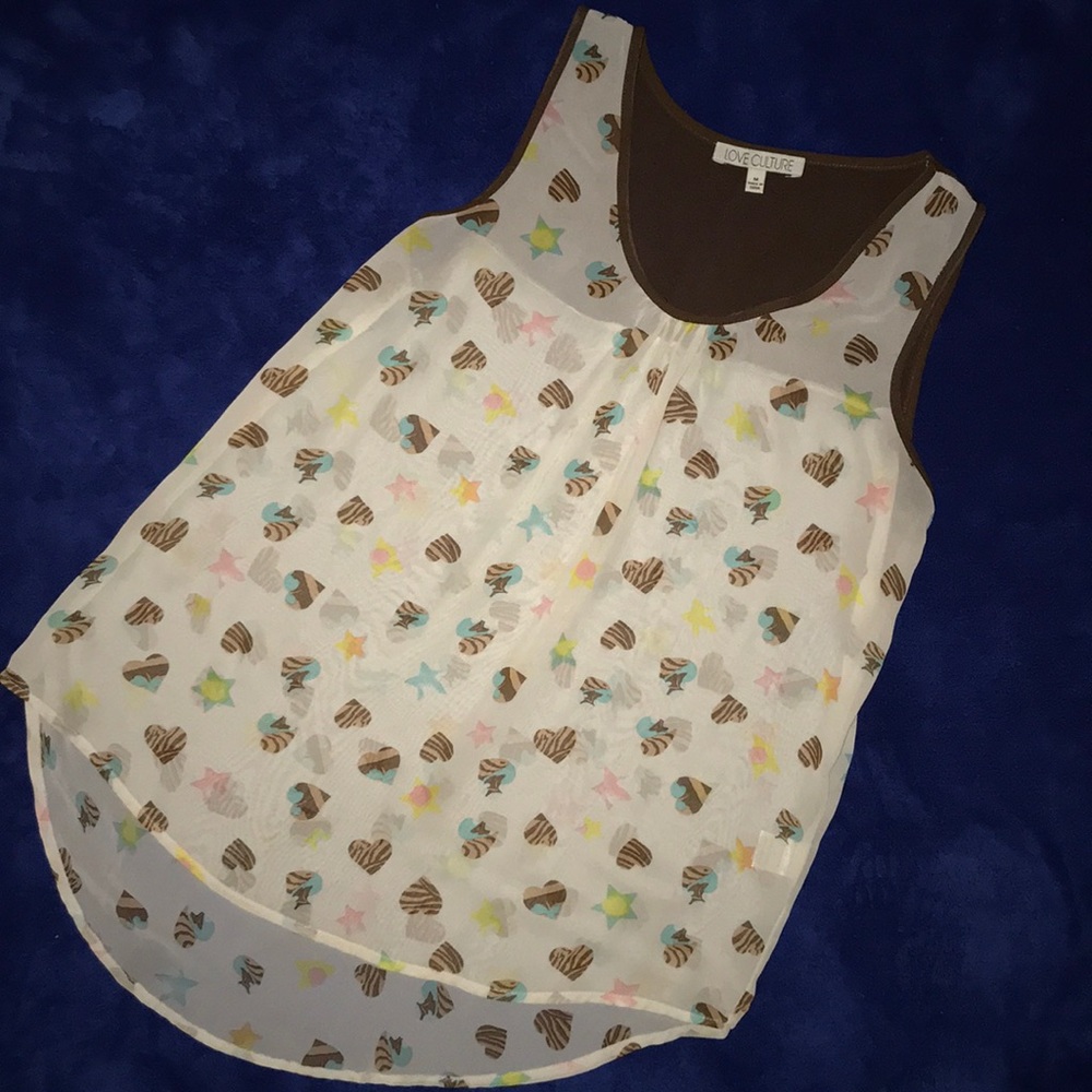 Sheer Hearts tank